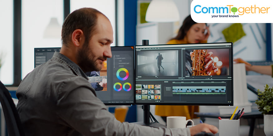 B1 – image2 Content creation strategy includes striking visuals.